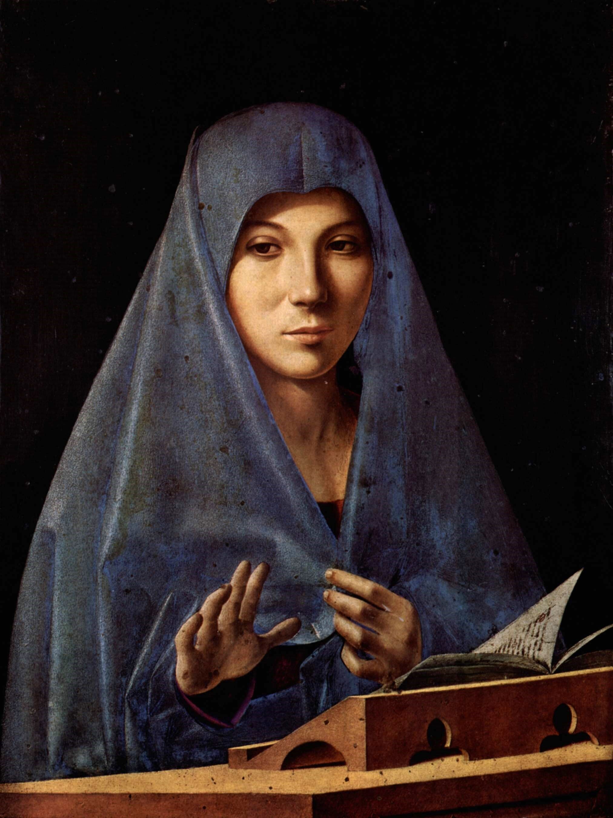 Мария Аннунциата. Ок.1476 г. Национальный музей. Палермо