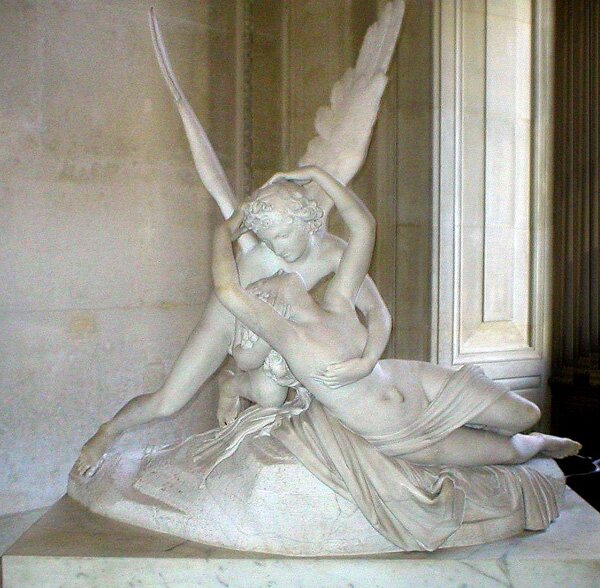 Антонио Канова. Амур и Психея (1787—1793, Париж, Лувр)