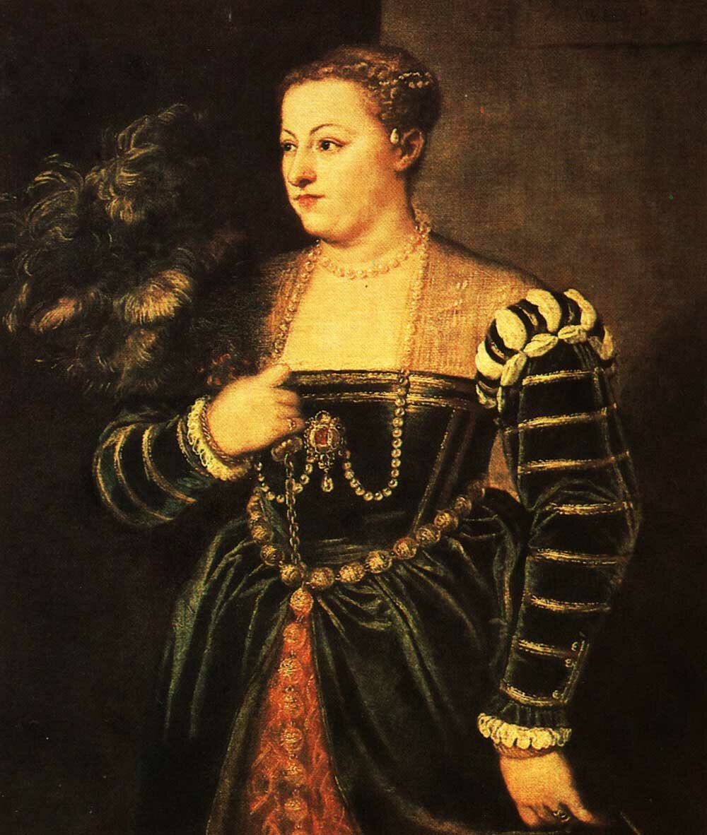 Тициан. Портрет дочери Лавинии. Масло. Конец 1550-х годов.