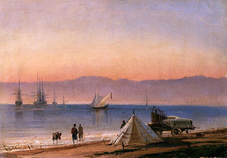 А. П. Боголюбов. Синоп. Турция. 1856