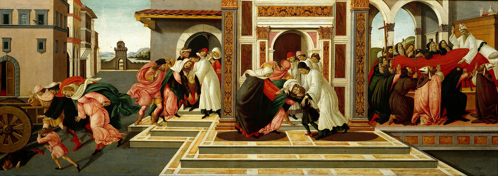 «Последнее чудо и смерть Св. Зиновия» (1500—1505)