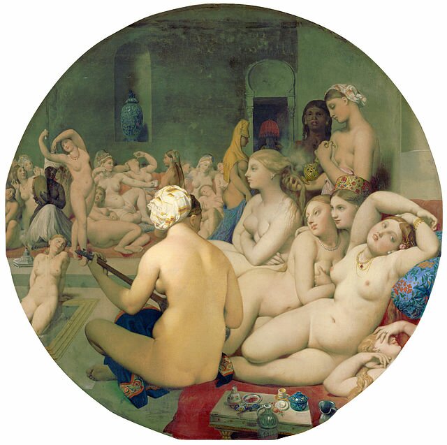 «Турецкие бани», 1862, Лувр, Париж