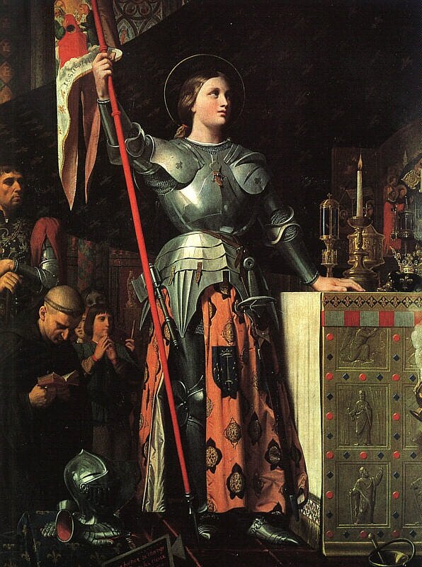 «Жанна д'Арк на коронации Карла VII», 1854 г.