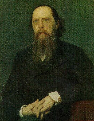 И. Н. Крамской. Портрет М. Е. Сал­тыкова-Щедрина (1879)