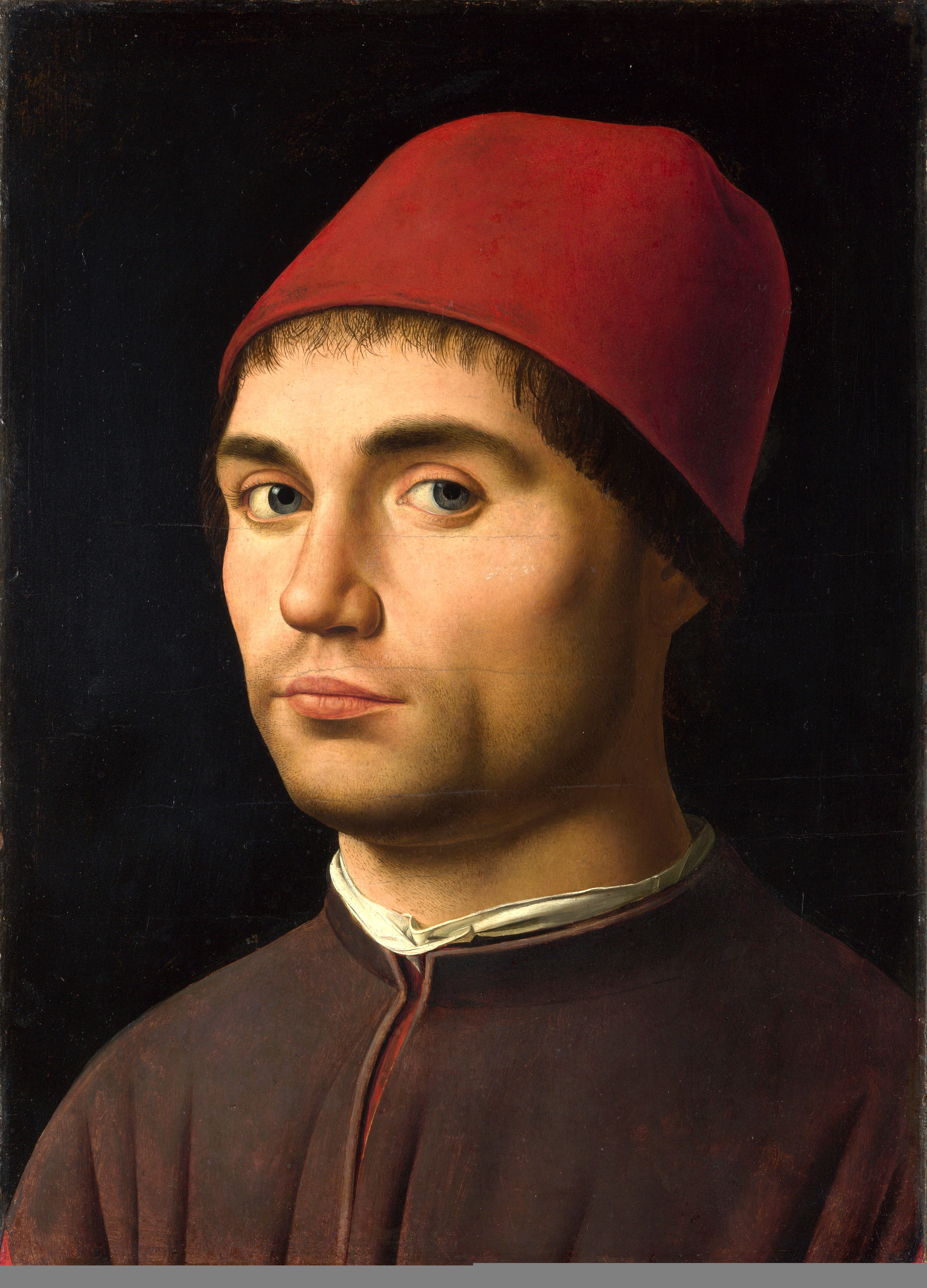 Антонелло да Мессина. «Мужской портрет (Автопортрет?)», Лондон, Национальная галерея