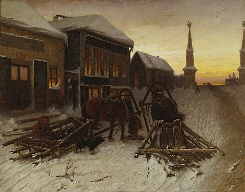Последний кабак у заставы. 1868