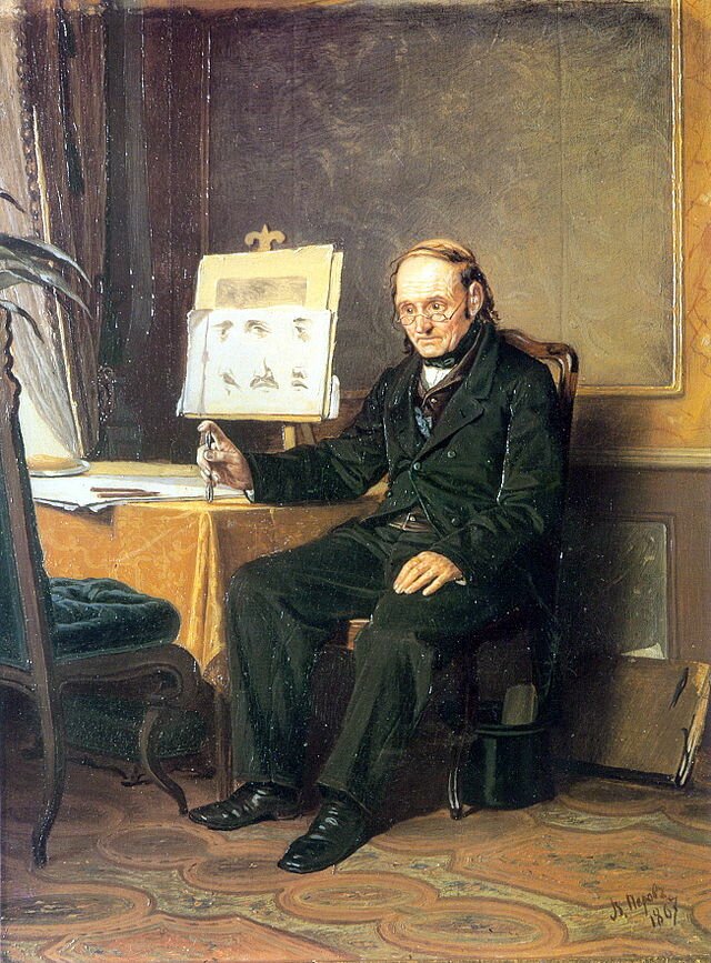 Учитель рисования. 1867