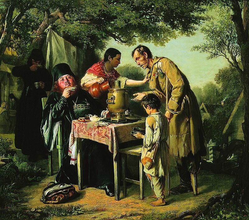 Чаепитие в Мытищах. 1862