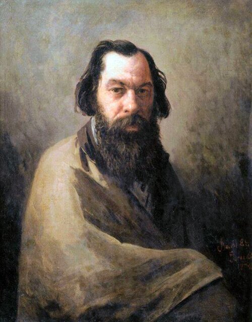 И. П. Волков Портрет художника А.К.Саврасова