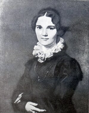 Энгр. Портрет Жанны Гонен. Масло. 1821.
