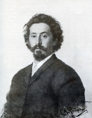 И.  Репин. Автопортрет. Масло. 1887