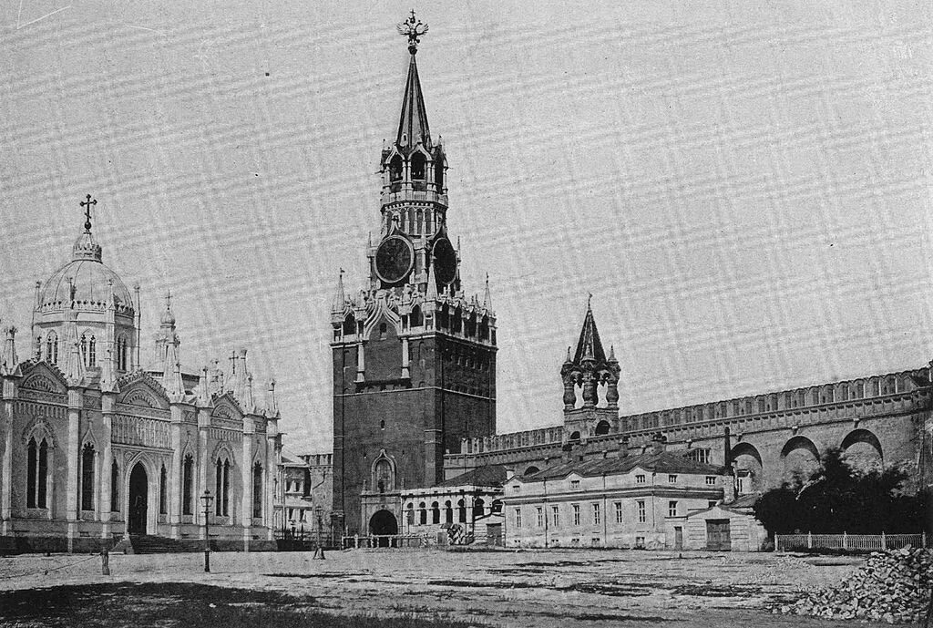 Спасские ворота, 1902 год.