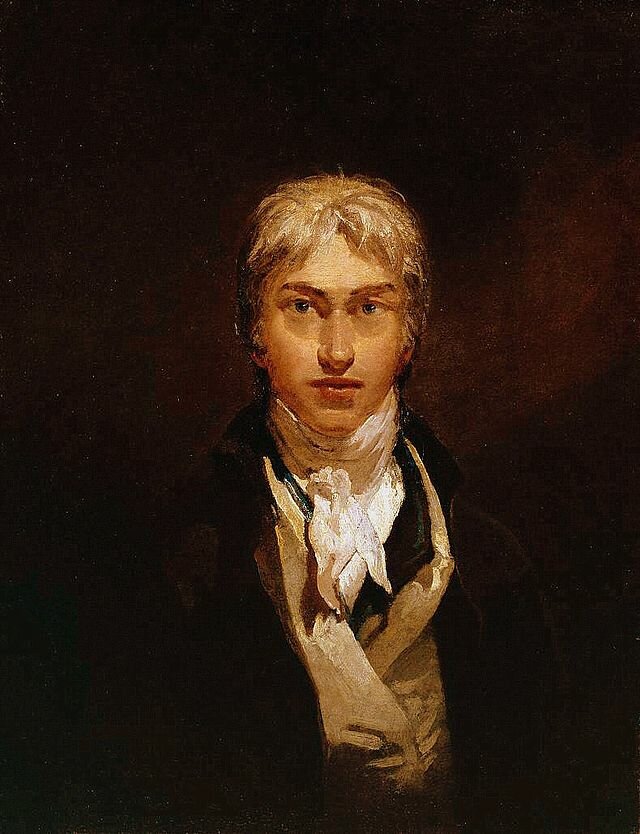 Автопортрет Д. Тернера в возрасте 23 лет. Масло. 1798.
